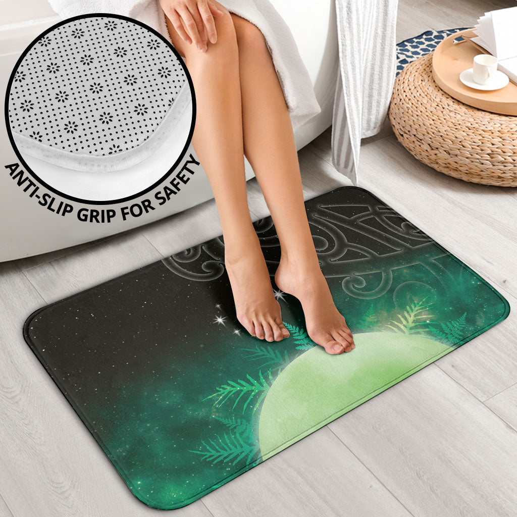 New Zealand Matariki Bathroom Set Pleiades Star Cluster Green Galaxy LT05 - Polynesian Pride