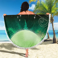 New Zealand Matariki Beach Blanket Pleiades Star Cluster Green Galaxy LT05 - Polynesian Pride