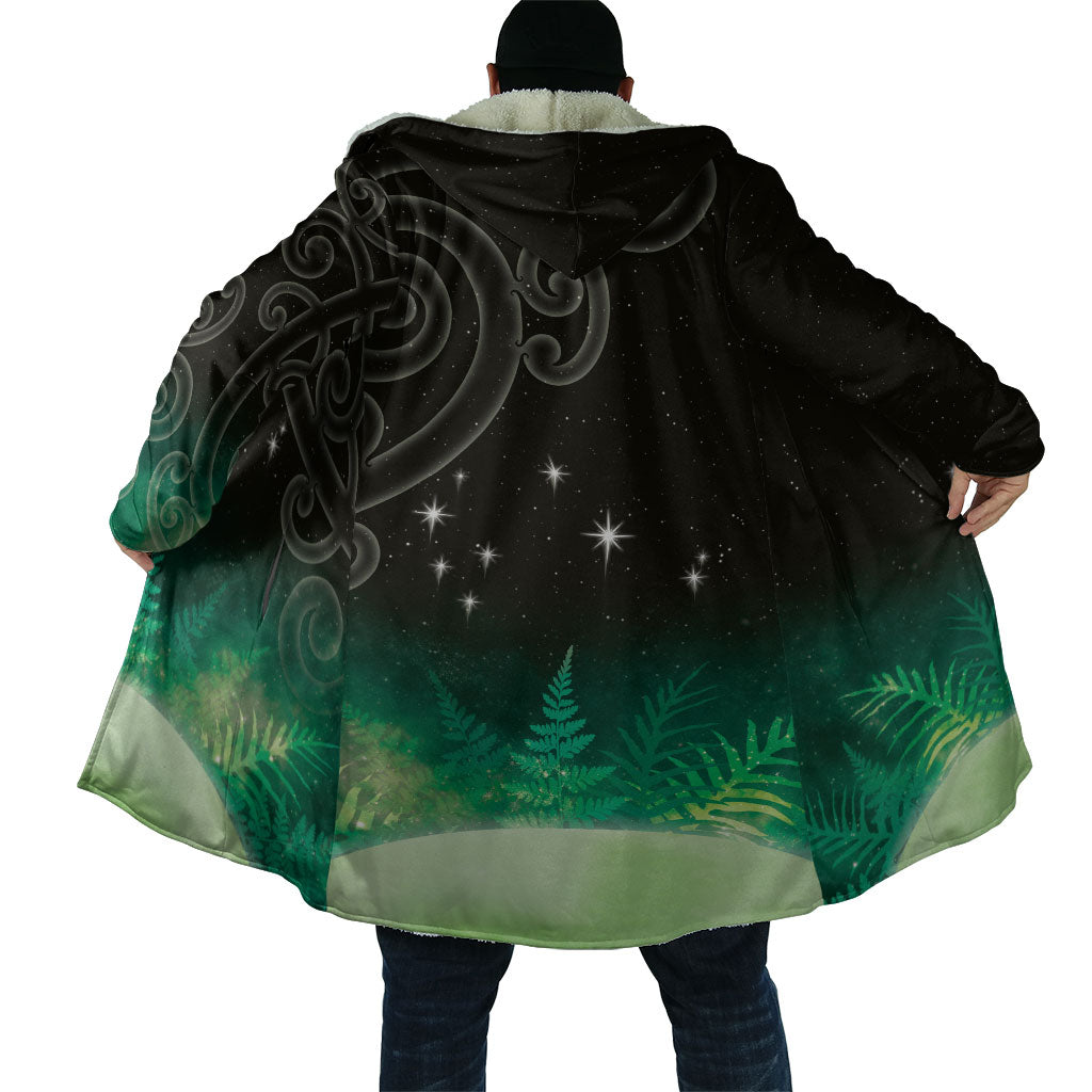 New Zealand Matariki Cloak Pleiades Star Cluster Green Galaxy LT05 - Polynesian Pride