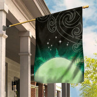 New Zealand Matariki Garden Flag Pleiades Star Cluster Green Galaxy