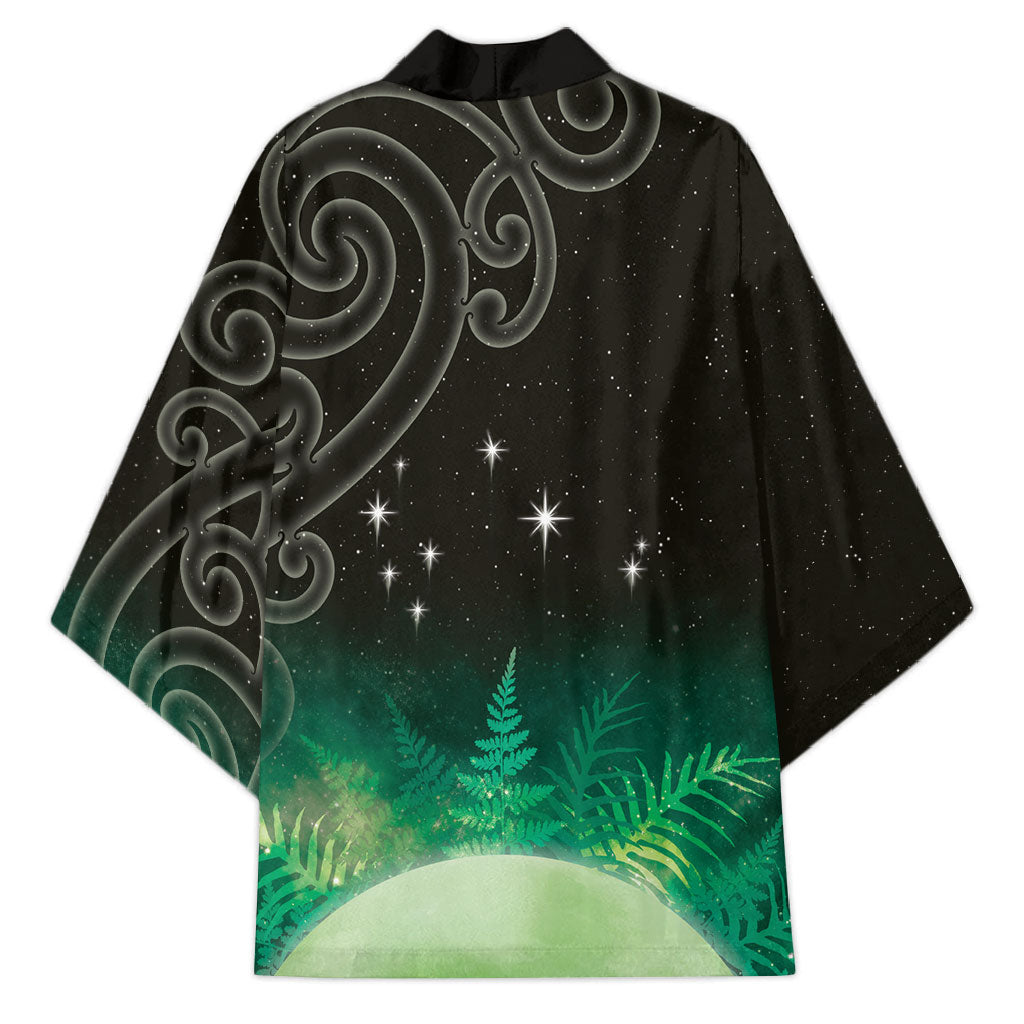 New Zealand Matariki Kimono Pleiades Star Cluster Green Galaxy