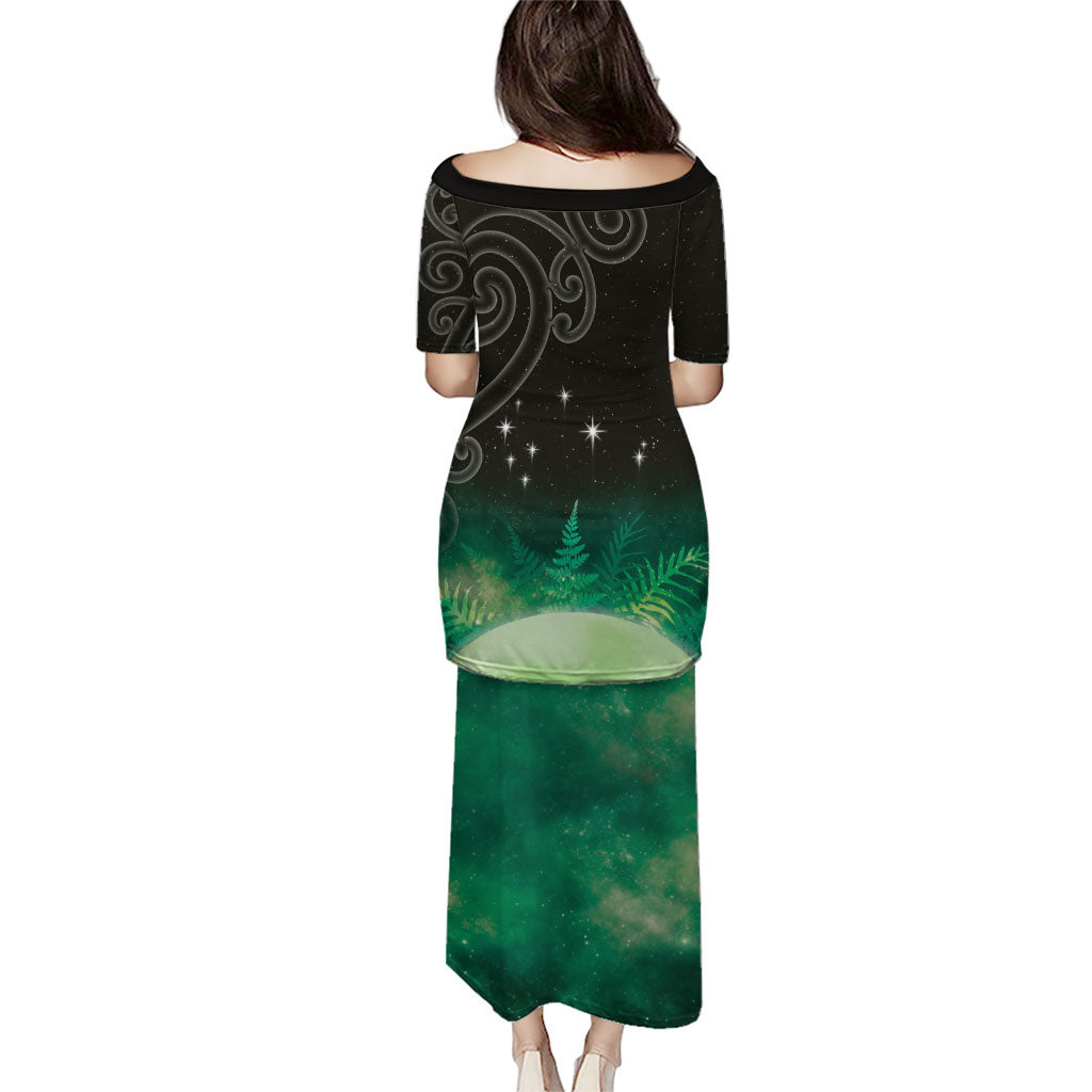 New Zealand Matariki Puletasi Pleiades Star Cluster Green Galaxy LT05 - Polynesian Pride