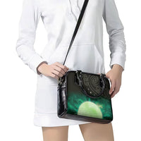 New Zealand Matariki Shoulder Handbag Pleiades Star Cluster Green Galaxy LT05 - Polynesian Pride