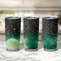 New Zealand Matariki Tumbler Cup Pleiades Star Cluster Green Galaxy LT05 - Polynesian Pride
