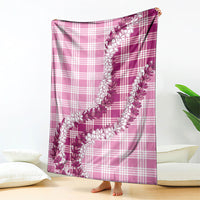 Pink Hawaii Palaka Blanket Hawaiian Honohono Lei LT05 - Polynesian Pride