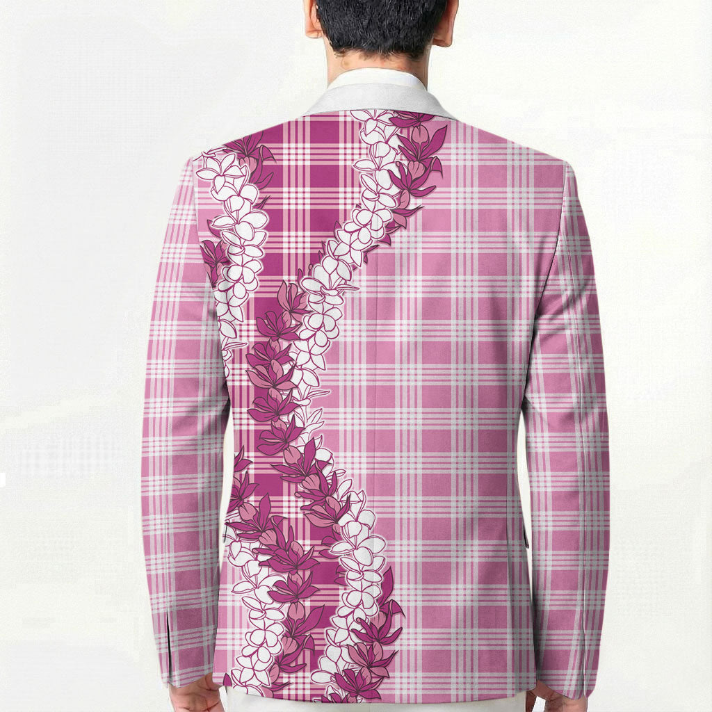 Pink Hawaii Palaka Blazer Hawaiian Honohono Lei LT05 - Polynesian Pride