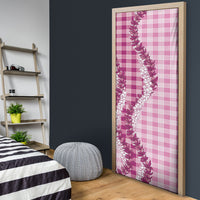 Pink Hawaii Palaka Door Cover Hawaiian Honohono Lei LT05 - Polynesian Pride