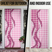 Pink Hawaii Palaka Door Cover Hawaiian Honohono Lei LT05 - Polynesian Pride