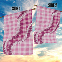 Pink Hawaii Palaka Garden Flag Hawaiian Honohono Lei LT05 - Polynesian Pride