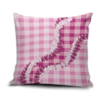 Pink Hawaii Palaka Pillow Cover Hawaiian Honohono Lei LT05 Pink - Polynesian Pride
