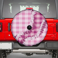 Pink Hawaii Palaka Spare Tire Cover Hawaiian Honohono Lei