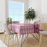 Pink Hawaii Palaka Tablecloth Hawaiian Honohono Lei LT05 - Polynesian Pride
