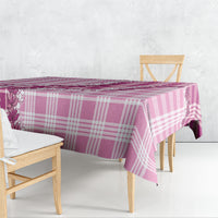 Pink Hawaii Palaka Tablecloth Hawaiian Honohono Lei LT05 - Polynesian Pride