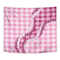 Pink Hawaii Palaka Tapestry Hawaiian Honohono Lei LT05 - Polynesian Pride