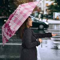 Pink Hawaii Palaka Umbrella Hawaiian Honohono Lei LT05 - Polynesian Pride
