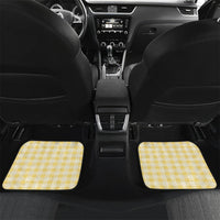 Yellow Hawaii Palaka Car Mats Hawaiian Honohono Lei