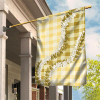 Yellow Hawaii Palaka Garden Flag Hawaiian Honohono Lei LT05 House Flag Yellow - Polynesian Pride