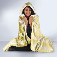 Yellow Hawaii Palaka Hooded Blanket Hawaiian Honohono Lei LT05 - Polynesian Pride
