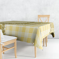 Yellow Hawaii Palaka Tablecloth Hawaiian Honohono Lei LT05 - Polynesian Pride