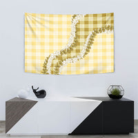 Yellow Hawaii Palaka Tapestry Hawaiian Honohono Lei LT05 - Polynesian Pride