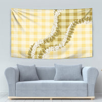 Yellow Hawaii Palaka Tapestry Hawaiian Honohono Lei LT05 - Polynesian Pride