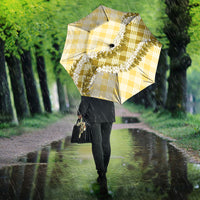 Yellow Hawaii Palaka Umbrella Hawaiian Honohono Lei LT05 - Polynesian Pride