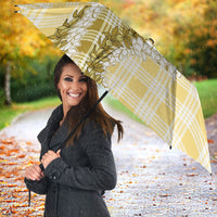 Yellow Hawaii Palaka Umbrella Hawaiian Honohono Lei LT05 - Polynesian Pride