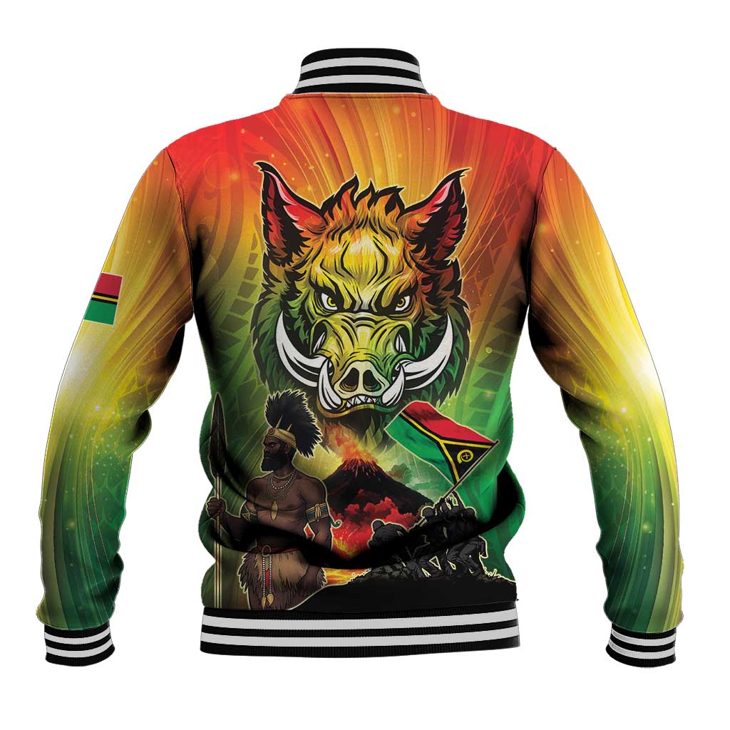 Vanuatu July 30th 1980 Baseball Jacket Happy Independence Day LT05 - Polynesian Pride
