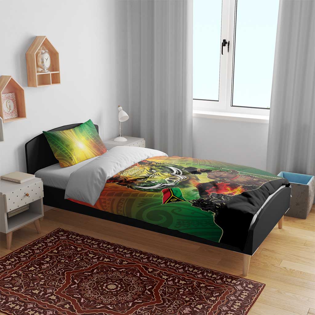 Vanuatu July 30th 1980 Bedding Set Happy Independence Day - Polynesian Pride