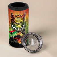 Vanuatu July 30th 1980 4 in 1 Can Cooler Tumbler Happy Independence Day LT05 - Polynesian Pride