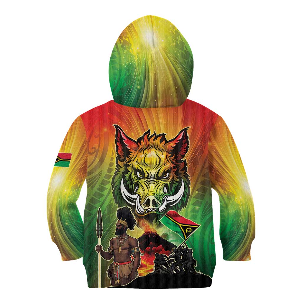Vanuatu July 30th 1980 Kid Hoodie Happy Independence Day - Polynesian Pride