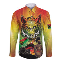 Vanuatu July 30th 1980 Long Sleeve Button Shirt Happy Independence Day LT05 Unisex Reggae - Polynesian Pride