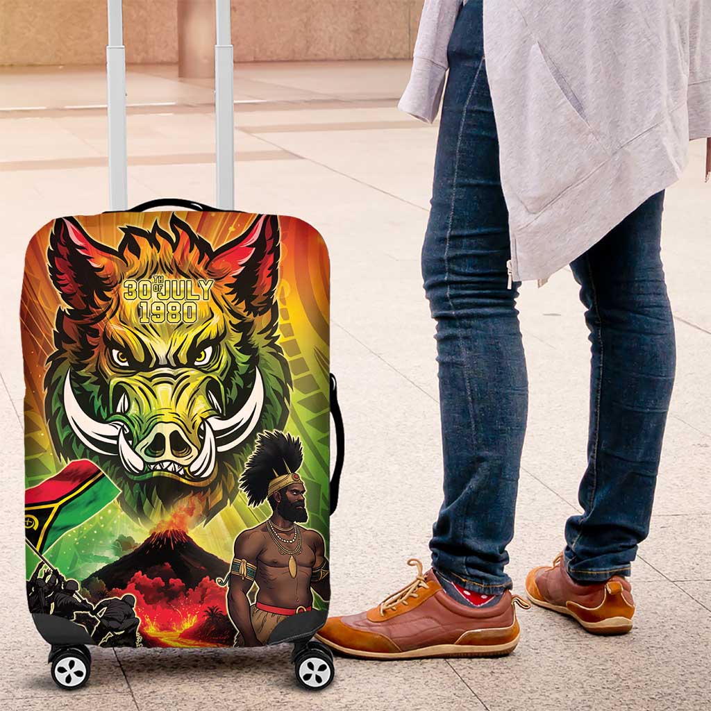 Vanuatu July 30th 1980 Luggage Cover Happy Independence Day - Polynesian Pride