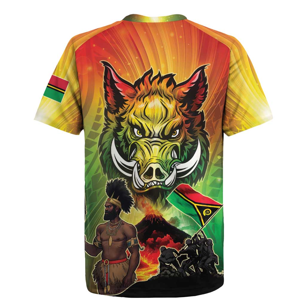 Vanuatu July 30th 1980 Rugby Jersey Happy Independence Day LT05 - Polynesian Pride