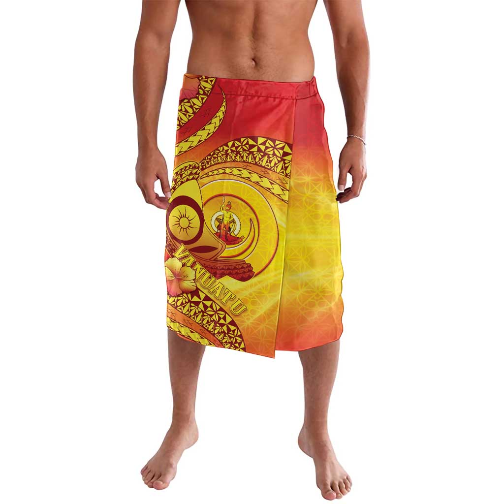 Vanuatu 45 Yia Indipendens Anivesari Lavalava Tamtam Drum With Boar Tusk - Polynesian Pride