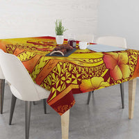 Vanuatu 45 Yia Indipendens Anivesari Tablecloth Tamtam Drum With Boar Tusk LT05 - Polynesian Pride