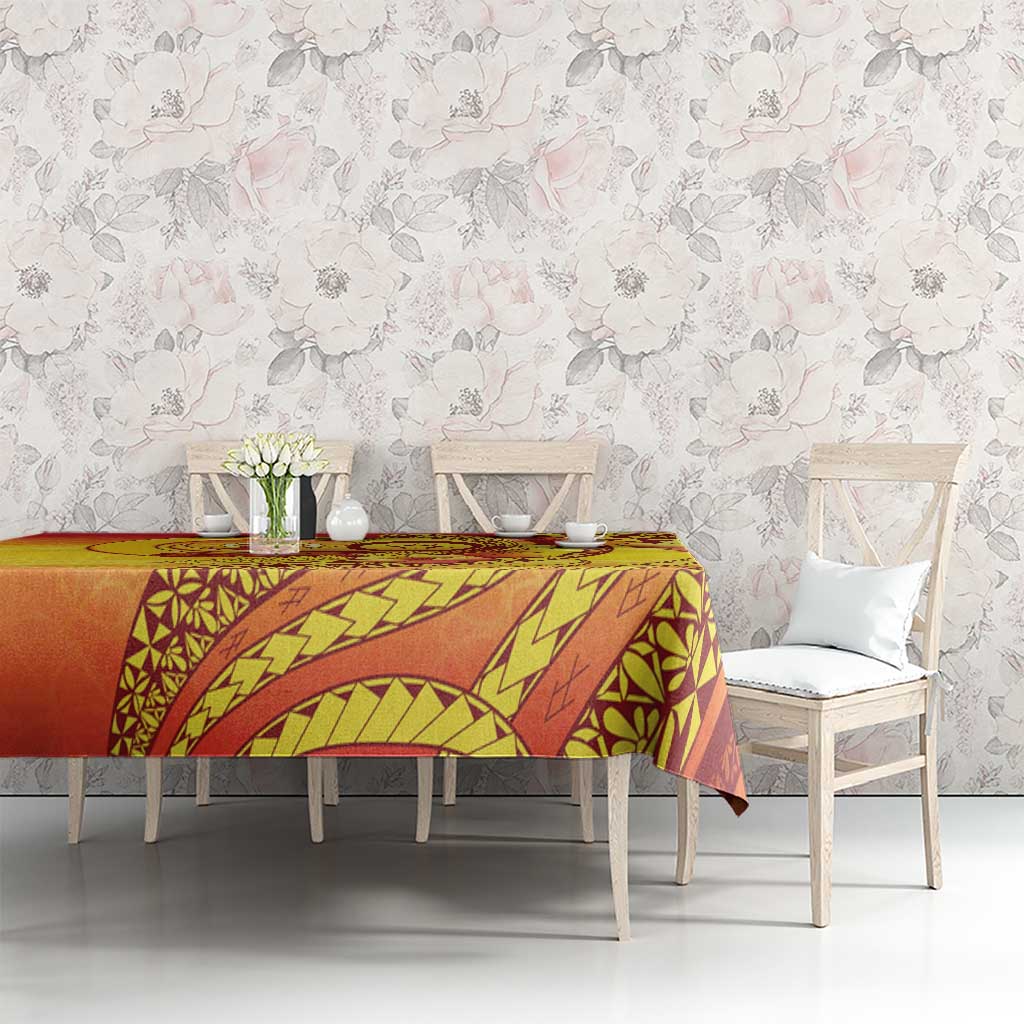 Vanuatu 45 Yia Indipendens Anivesari Tablecloth Tamtam Drum With Boar Tusk LT05 - Polynesian Pride