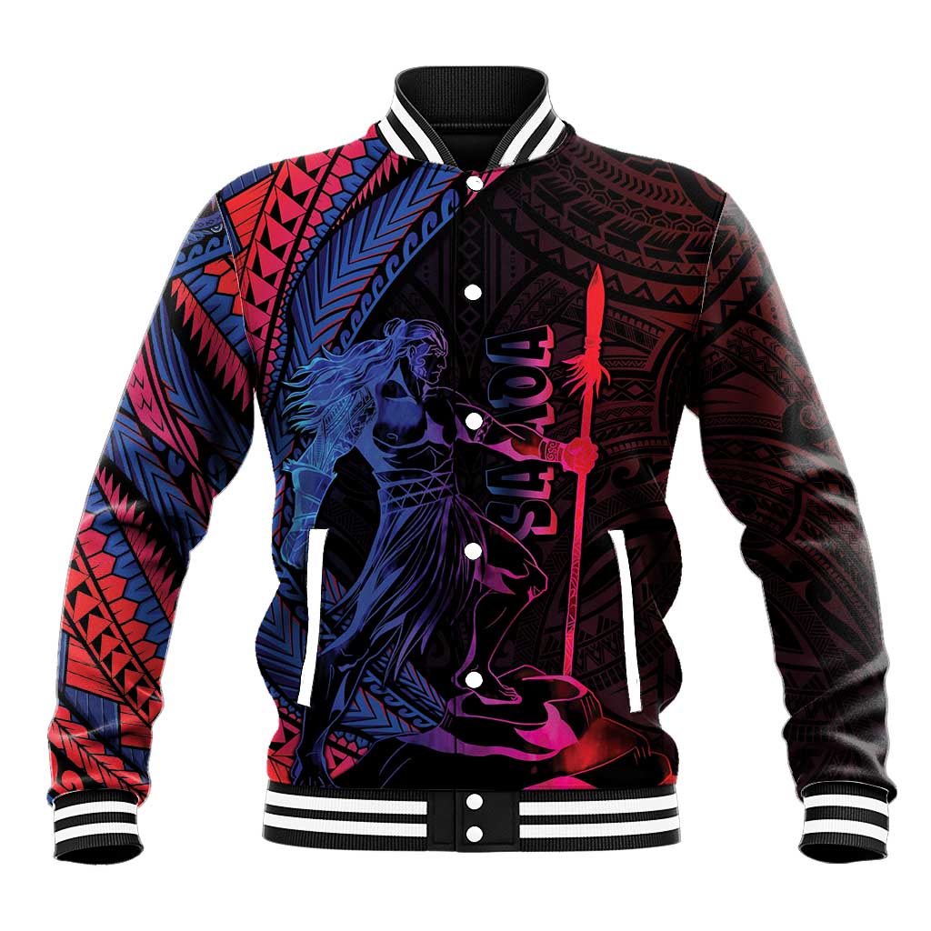 Samoan Pride Baseball Jacket The Tui Manua LT05 Unisex Black - Polynesian Pride
