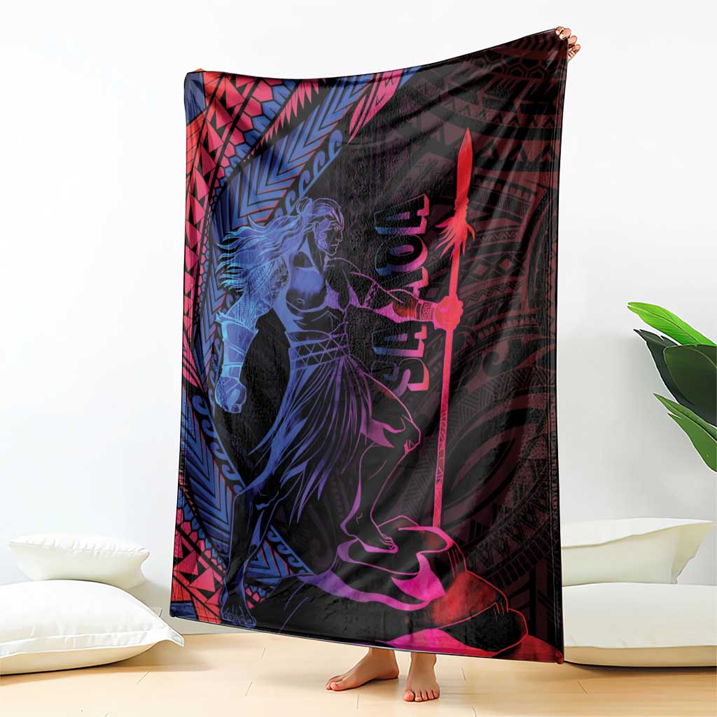 Samoan Pride Blanket The Tui Manua - Polynesian Pride