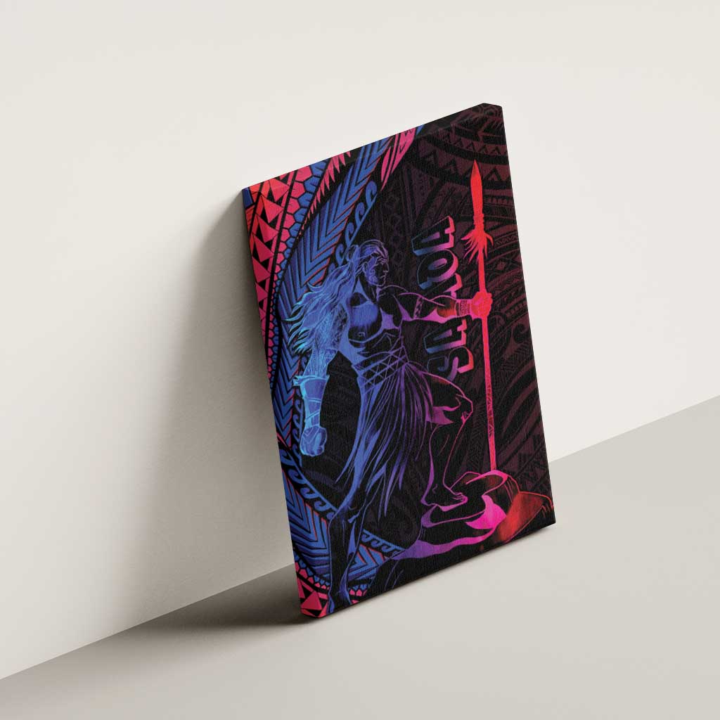 Samoan Pride Canvas Wall Art The Tui Manua LT05 - Polynesian Pride