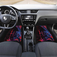 Samoan Pride Car Mats The Tui Manua LT05 Set 2pcs - Front Black - Polynesian Pride