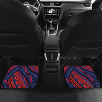 Samoan Pride Car Mats The Tui Manua LT05 Set 2pcs - Back Black - Polynesian Pride