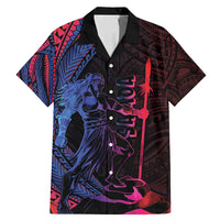 Samoan Pride Family Matching Mermaid Dress and Hawaiian Shirt The Tui Manua - Polynesian Pride