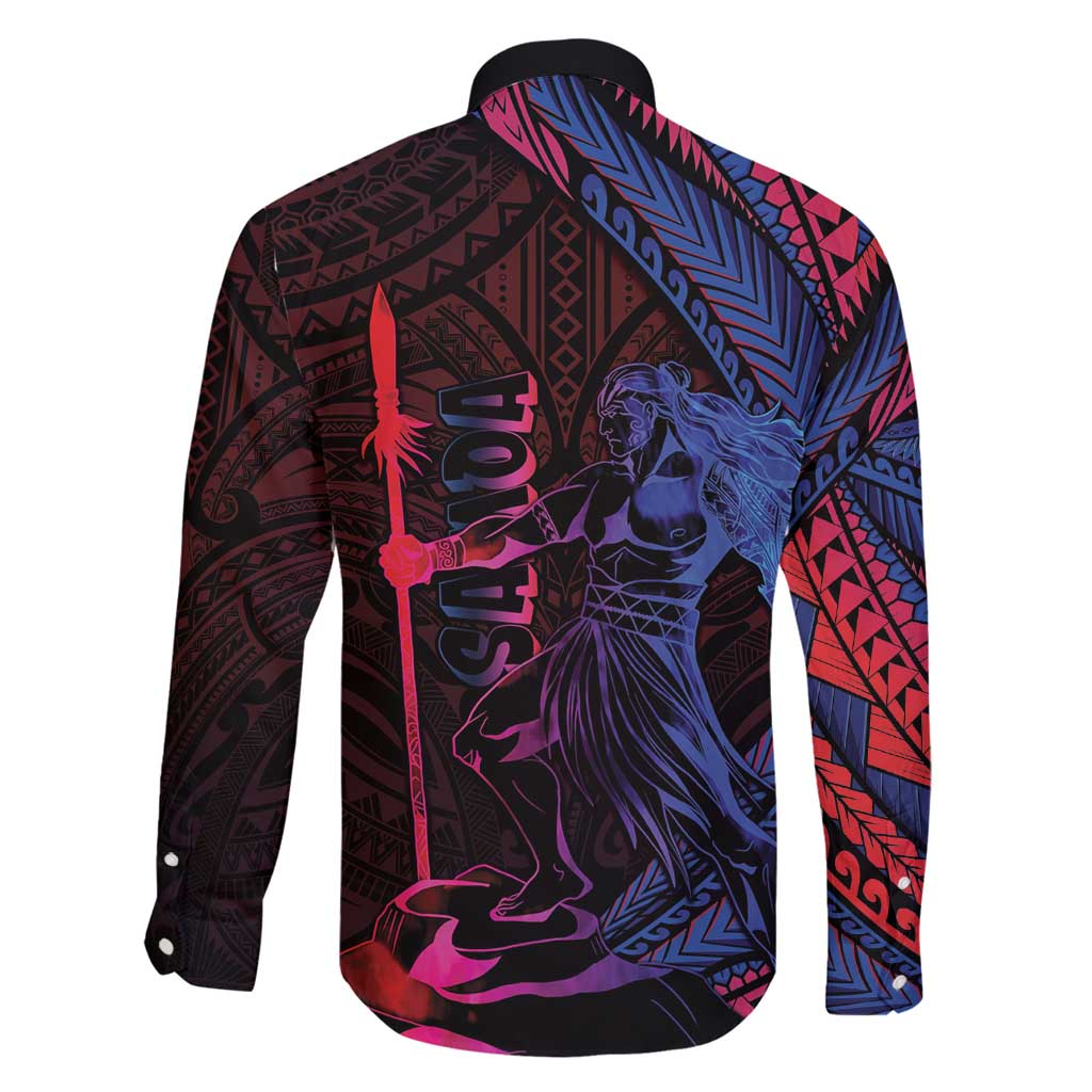 Samoan Pride Family Matching Mermaid Dress and Hawaiian Shirt The Tui Manua - Polynesian Pride