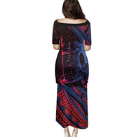 Samoan Pride Family Matching Puletasi and Hawaiian Shirt The Tui Manua - Polynesian Pride