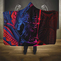 Samoan Pride Hooded Blanket The Tui Manua - Polynesian Pride