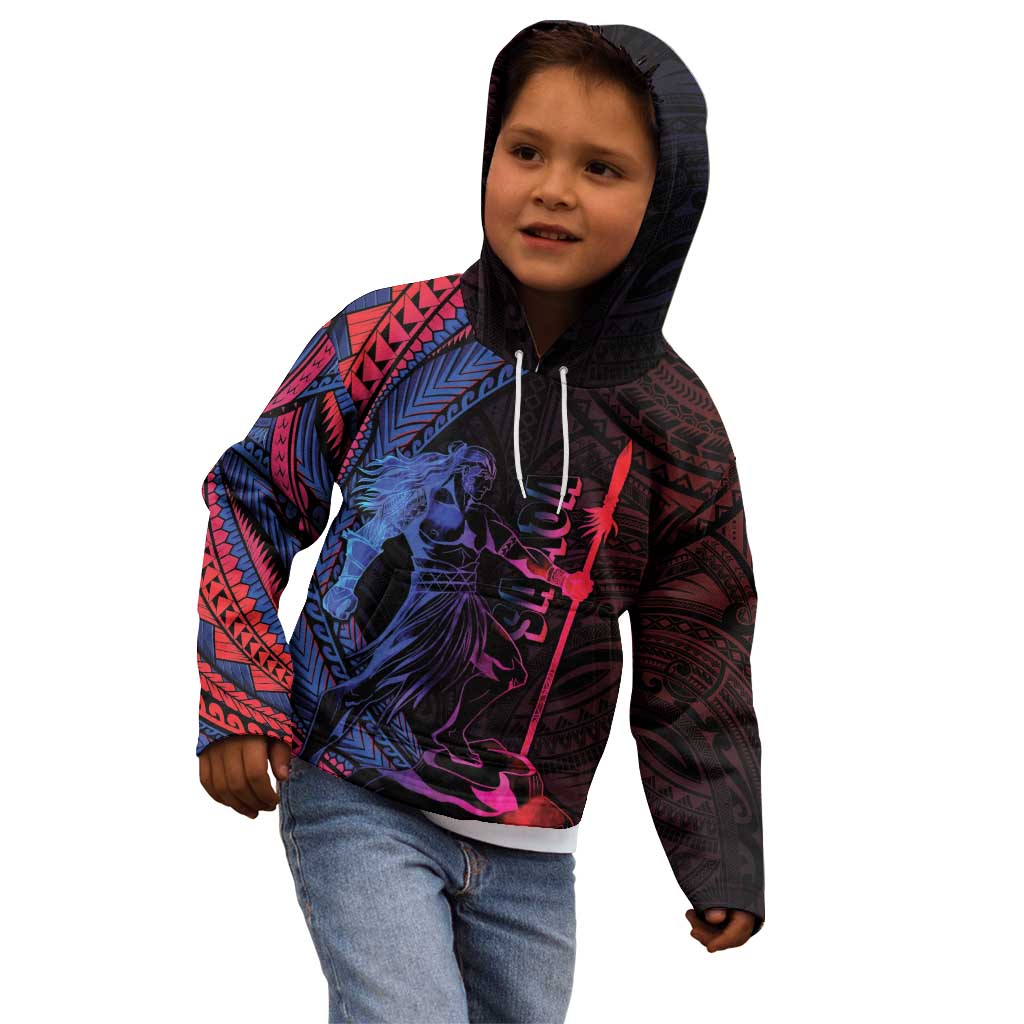 Samoan Pride Kid Hoodie The Tui Manua - Polynesian Pride