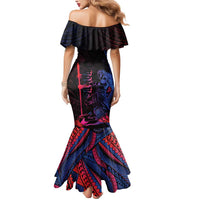 Samoan Pride Mermaid Dress The Tui Manua LT05 - Polynesian Pride