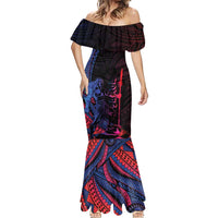 Samoan Pride Mermaid Dress The Tui Manua LT05 - Polynesian Pride