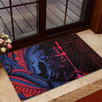 Samoan Pride Rubber Doormat The Tui Manua LT05 - Polynesian Pride